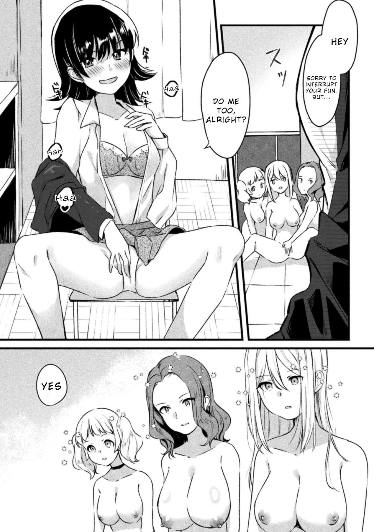 Hentai Manga Comic-I'm a loner, but when I created a harem with a hypnosis app, it was crazy-Read-16